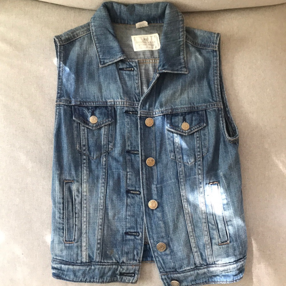 J.crew XS Denim Vest